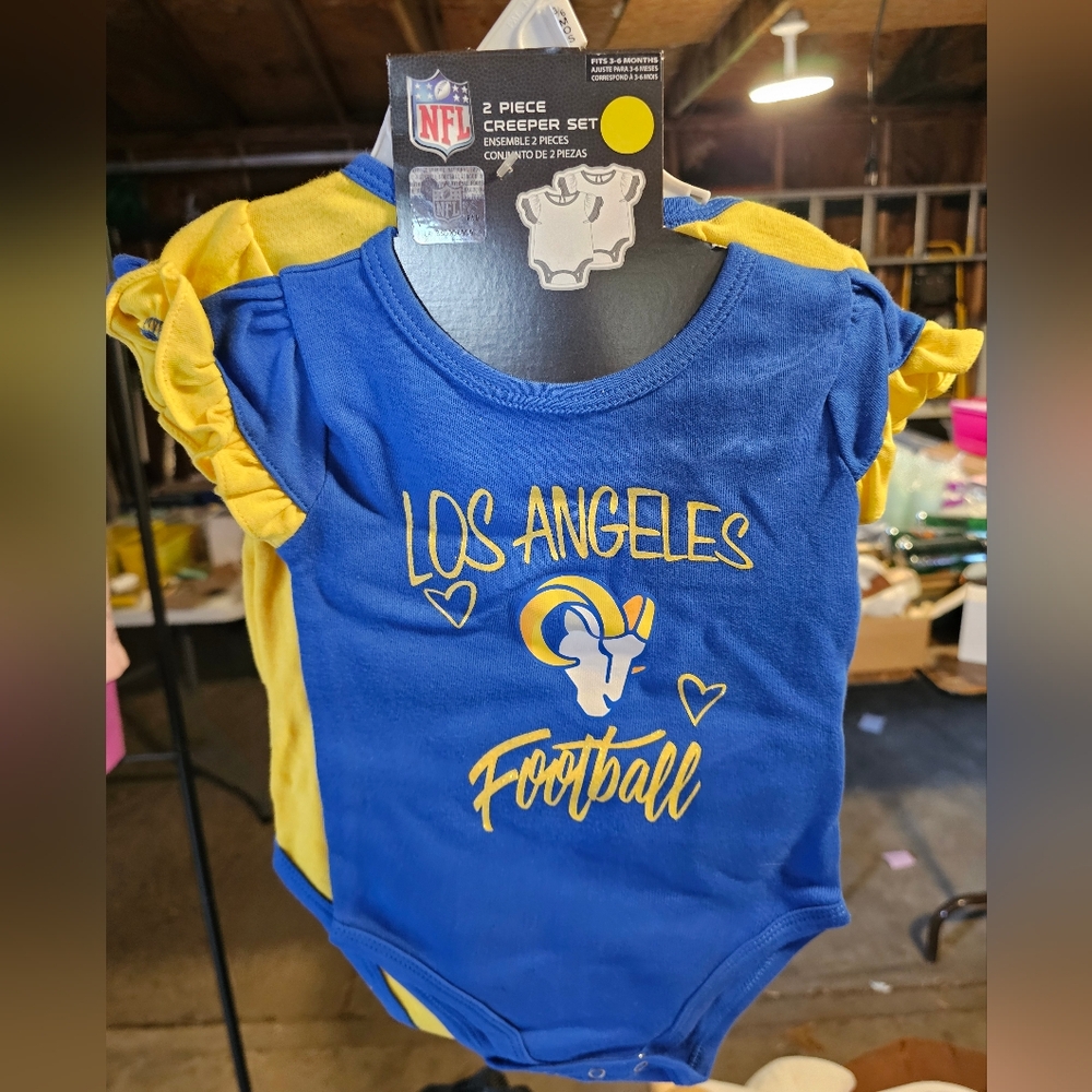 NFL Los Angeles Blue and Yellow Bodysuit